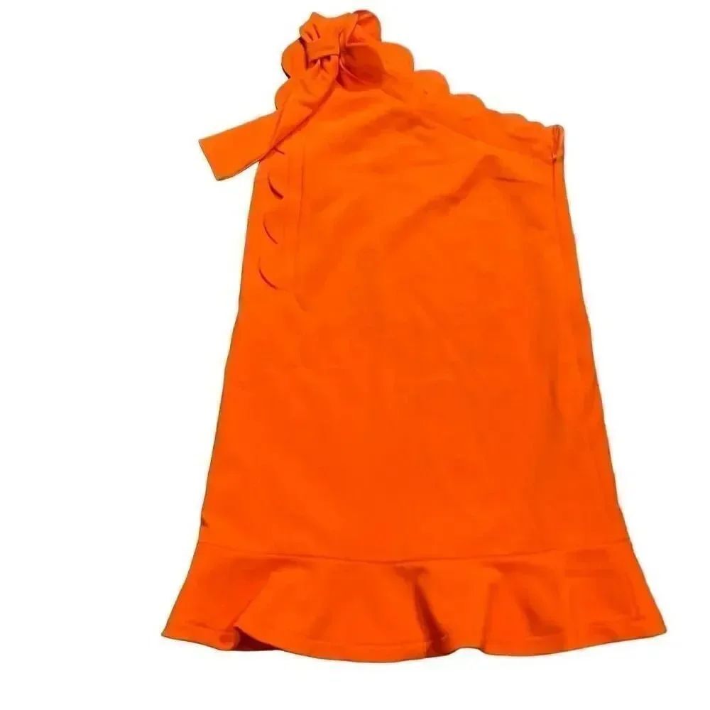 Victoria Beckham for target orange dress size small